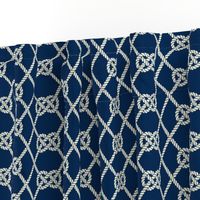 Carrick Fishnet Knot - Nautical Rope Pattern