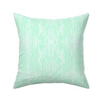 BFM18 - Pastel Bluegreen  Butterfly Marble Brocade