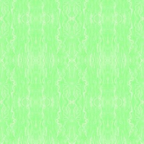 BFM5 - Pastel Green Butterfly Marble Brocade