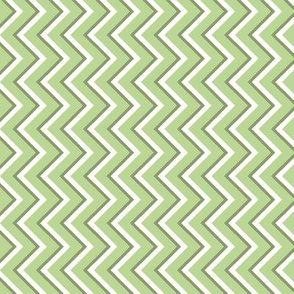 chevron light green - small