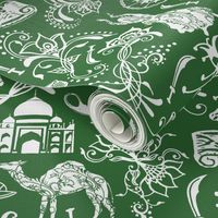 Arabian Nights on Parsley Green // Large