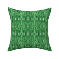 BFM14 -  Butterfly Marble Brocade in Spring Green with White and Lime Accents