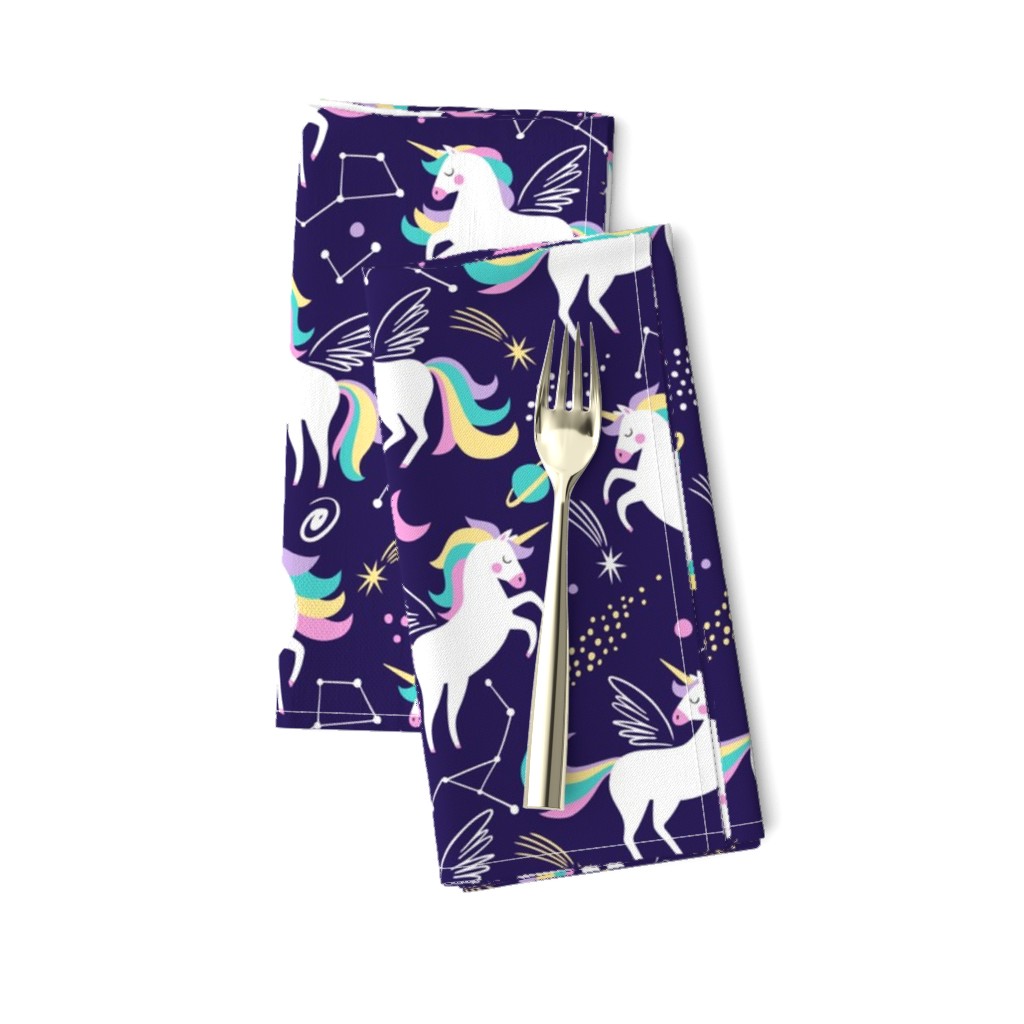 Space unicorns - navy