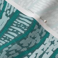 Layer upon layer, geology reflected in teal + pale bllue by Su_G_©SuSchaefer 