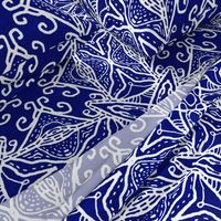 Watercolor Lace Energy, Indigo, XL