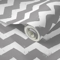 Gray & White Zig Zag Stripes