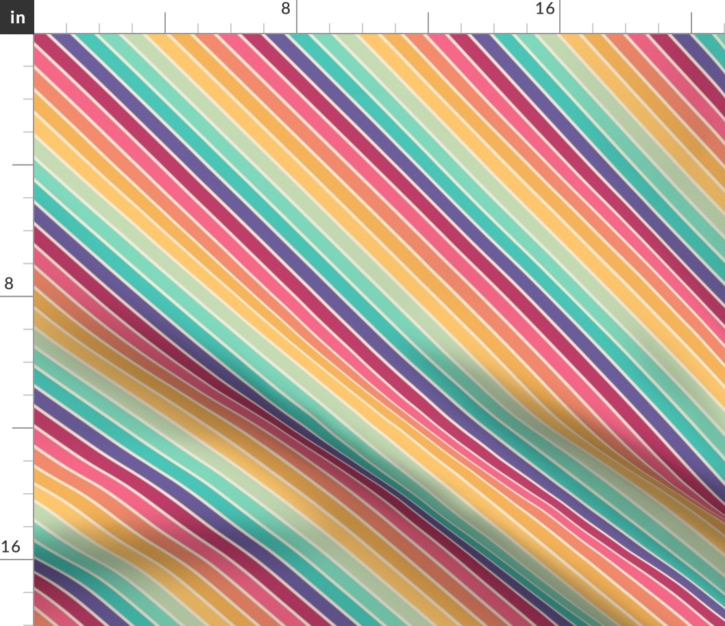 Rainbow stripes