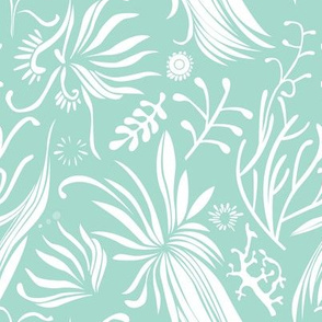 Aqua pattern collabrative | seaweed 2