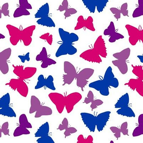 Bi Pride Butterflies
