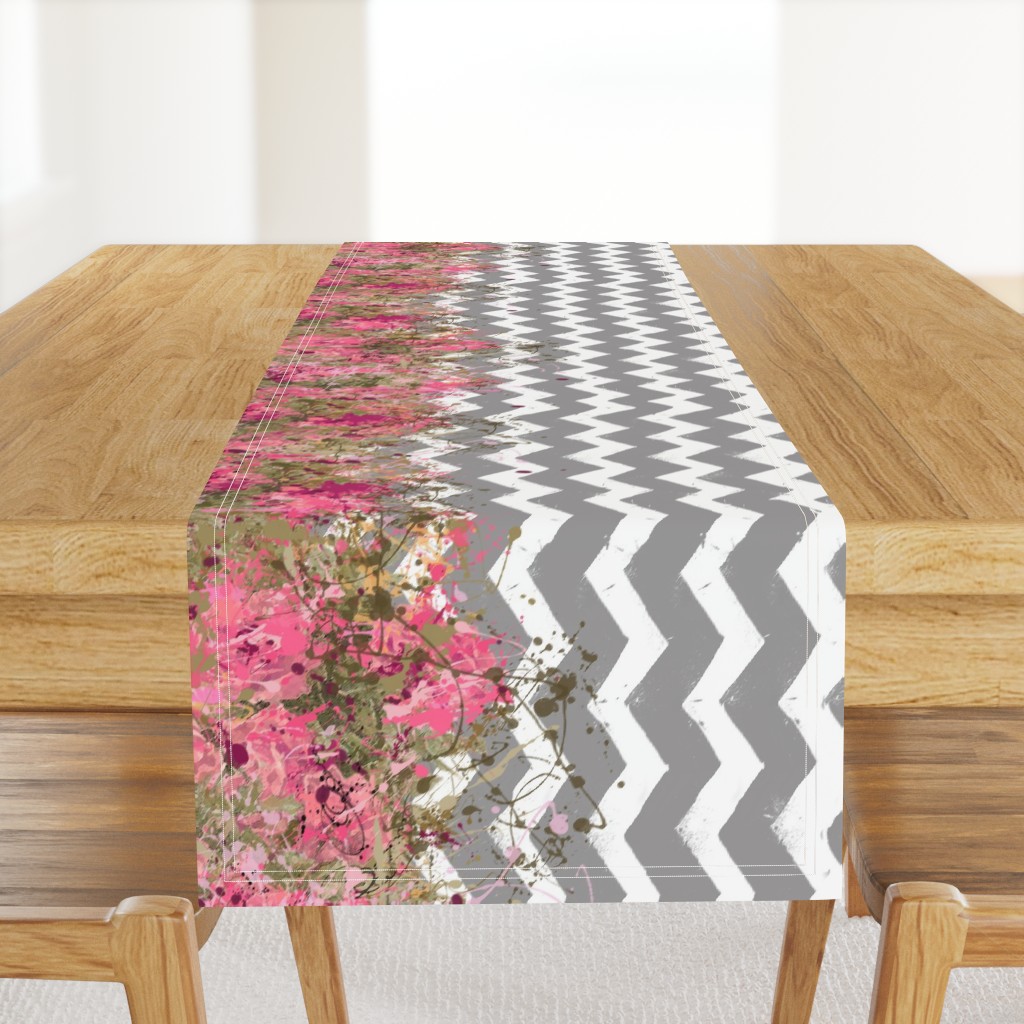 Shabby Chevron Stripes