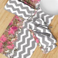 Shabby Chevron Stripes