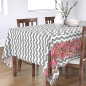 Shabby Chevron Stripes