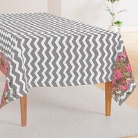 Shabby Chevron Stripes