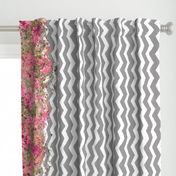 Shabby Chevron Stripes