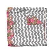 Shabby Chevron Stripes