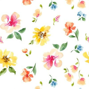 floral small no dots