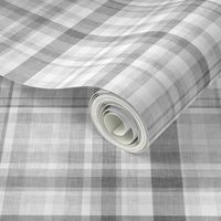 Grey Linen Plaid