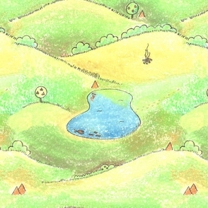 Pond scape