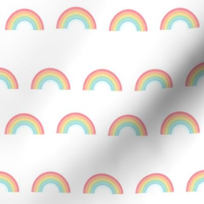 rainbow fabric cute nursery kids decor light