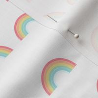 rainbow fabric cute nursery kids decor light