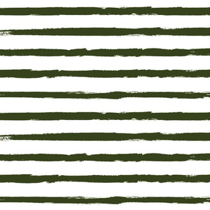 Forest Green Painted Stripe