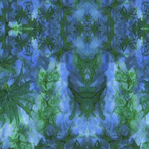 Dream Butterfly Kaleidascope - Blue and Green