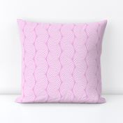 Striped Pipe Optical Illusion (Two-Way) - Pink