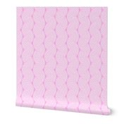 Striped Pipe Optical Illusion (Two-Way) - Pink