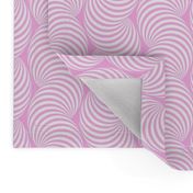Striped Pipe Optical Illusion (Two-Way) - Pink