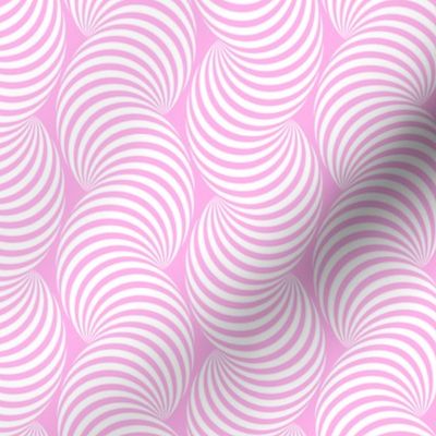 Striped Pipe Optical Illusion (Two-Way) - Pink