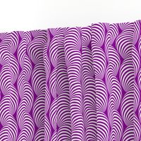 Striped Pipe Optical Illusion (One Way) - Violet