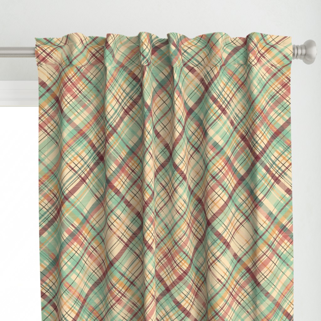 Market Plaid Diagonal - Jumbo