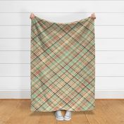 Market Plaid Diagonal - Jumbo