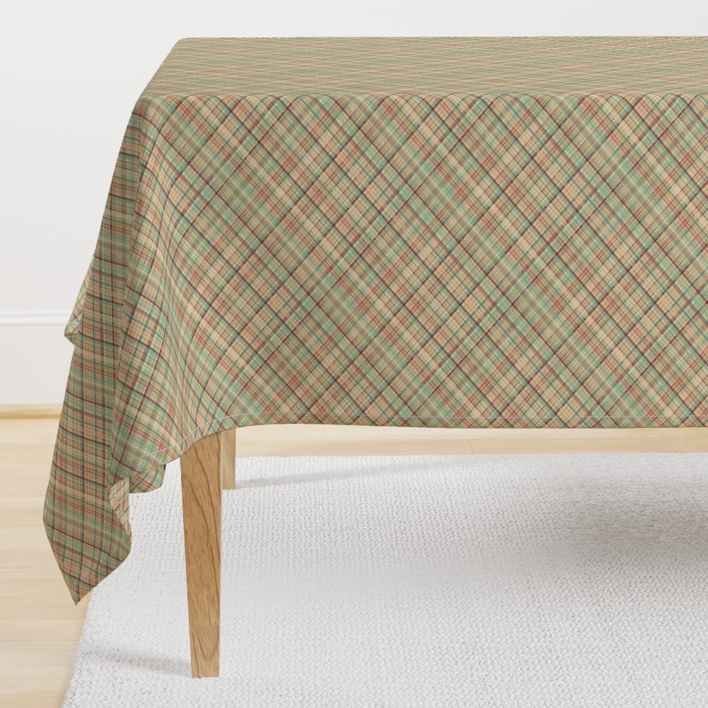 Market Plaid Diagonal - mini