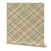 Market Plaid Diagonal - mini