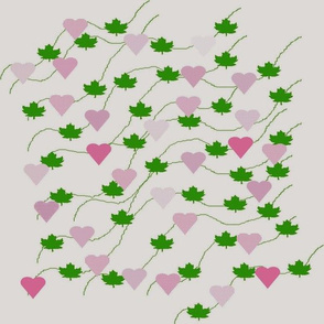 hearts on a vines
