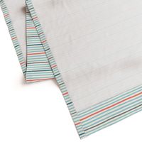 wavy stripes aqua blue