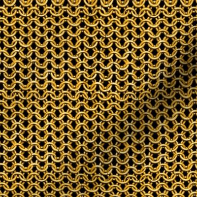 Chainmail Gold  5/8" link size 15.8mm