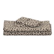 ★ BLACK and WHITE LEOPARD - LEOPARD PRINT in ECRU ★ Medium Scale / Collection : Leopard spots – Punk Rock Animal Print