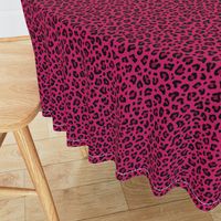 ★ LOVE LEOPARD – LEOPARD PRINT in HOT PINK ★ Small Scale / Collection : Leopard spots – Punk Rock Animal Print