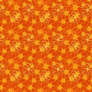 Orange Flowers 1