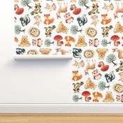 Woodland Animal Pattern