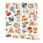 Woodland Animal Pattern