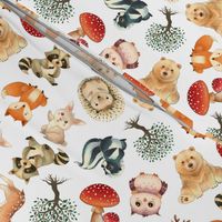 Woodland Animal Pattern