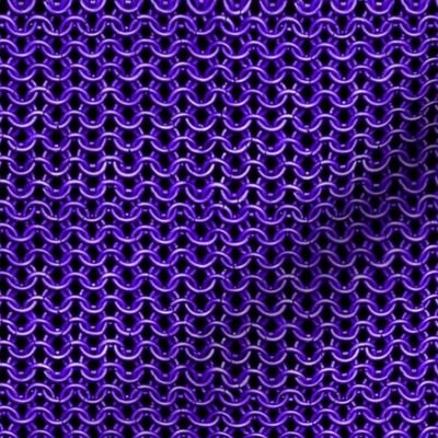 Chainmail Purple 5/8" link size 15.87mm 