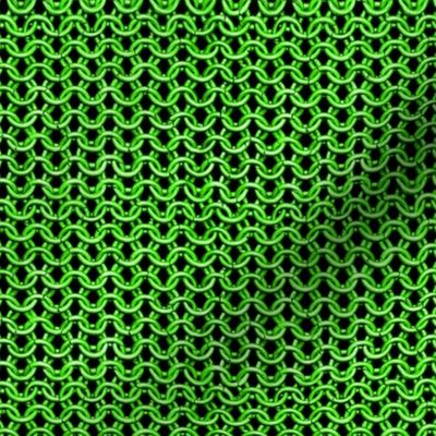 Chainmail Green 5/8" link size 15.87mm