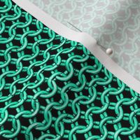 Chainmail Cyan 1 1/8" link size 29 mm