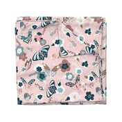 Beautiful Butterflies-Pink-Large