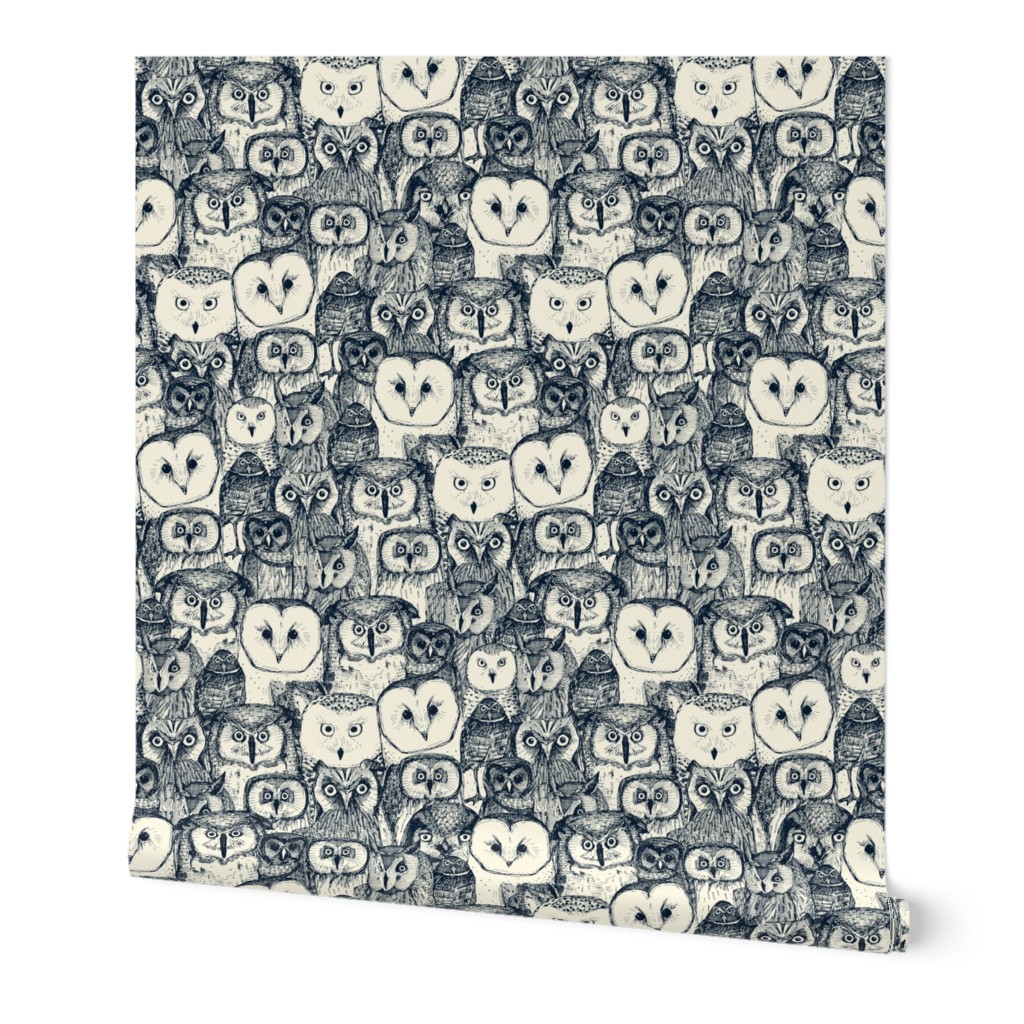 just owls indigo pearl