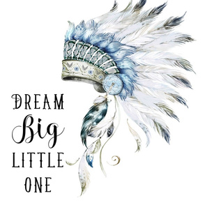 21"x36" Dream Big Little One Headdress